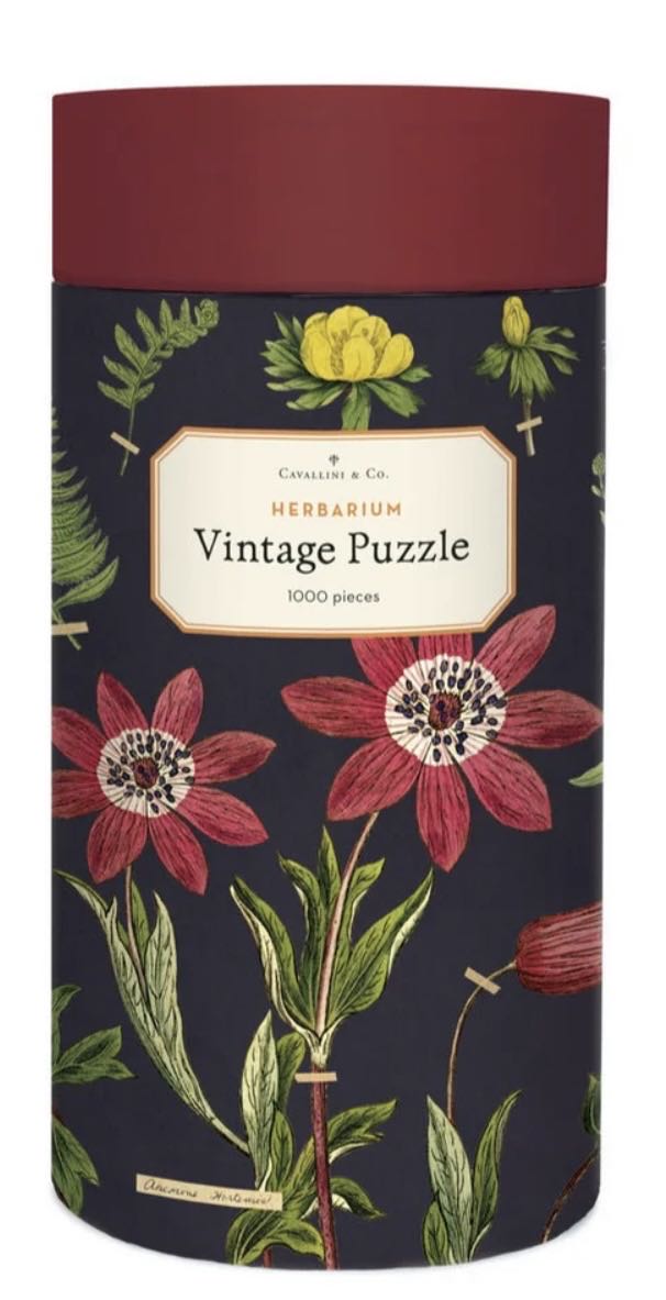 Herbarium - Cavallini & Co. puzzle collectible [Barcode 9781635447187] - Main Image 2