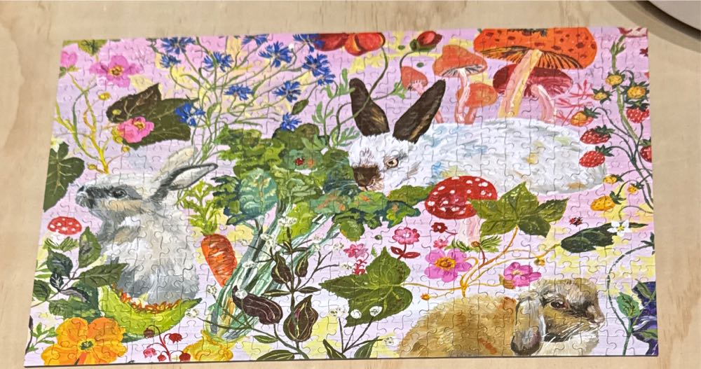 Rabbits - Artisan Puzzle puzzle collectible [Barcode 9781648290473] - Main Image 2