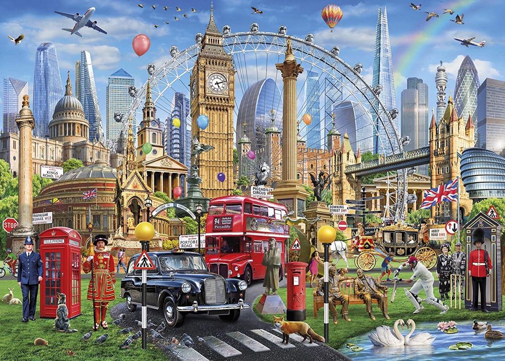 London Calling - Gibsons puzzle collectible [Barcode 5012269062946] - Main Image 2