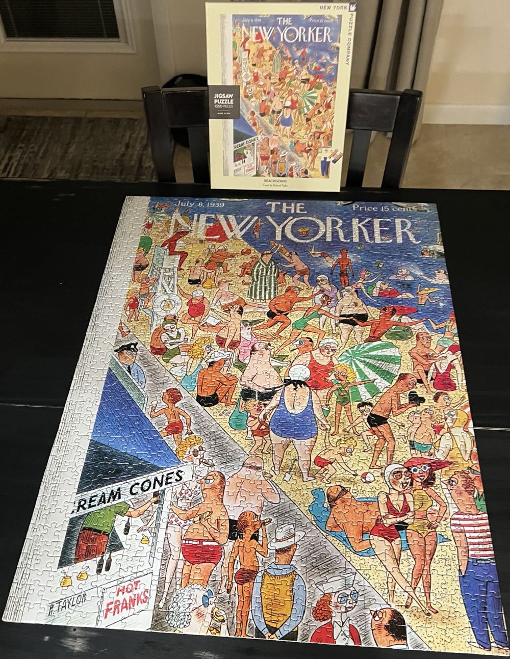 Beachgoing - New York Puzzle Co. puzzle collectible [Barcode 851996002314] - Main Image 3
