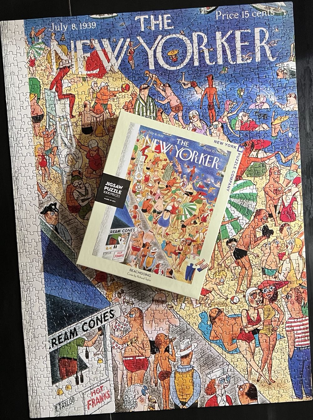 Beachgoing - New York Puzzle Co. puzzle collectible [Barcode 851996002314] - Main Image 4