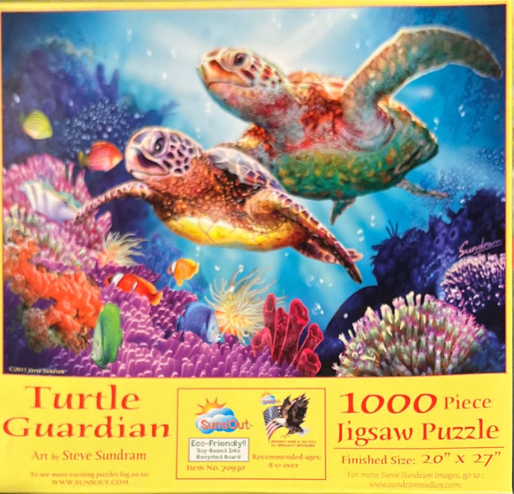 Turtle Guardian - Suns Out puzzle collectible [Barcode 796780709300] - Main Image 2