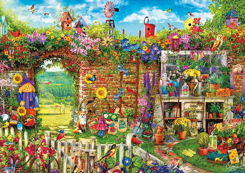 Garden Gate - Anatolian puzzle collectible [Barcode 8698543110564] - Main Image 2