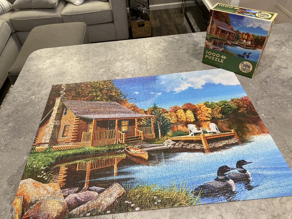 Loon Lake - Cobble Hill 🇨🇦 puzzle collectible [Barcode 625012571548] - Main Image 3