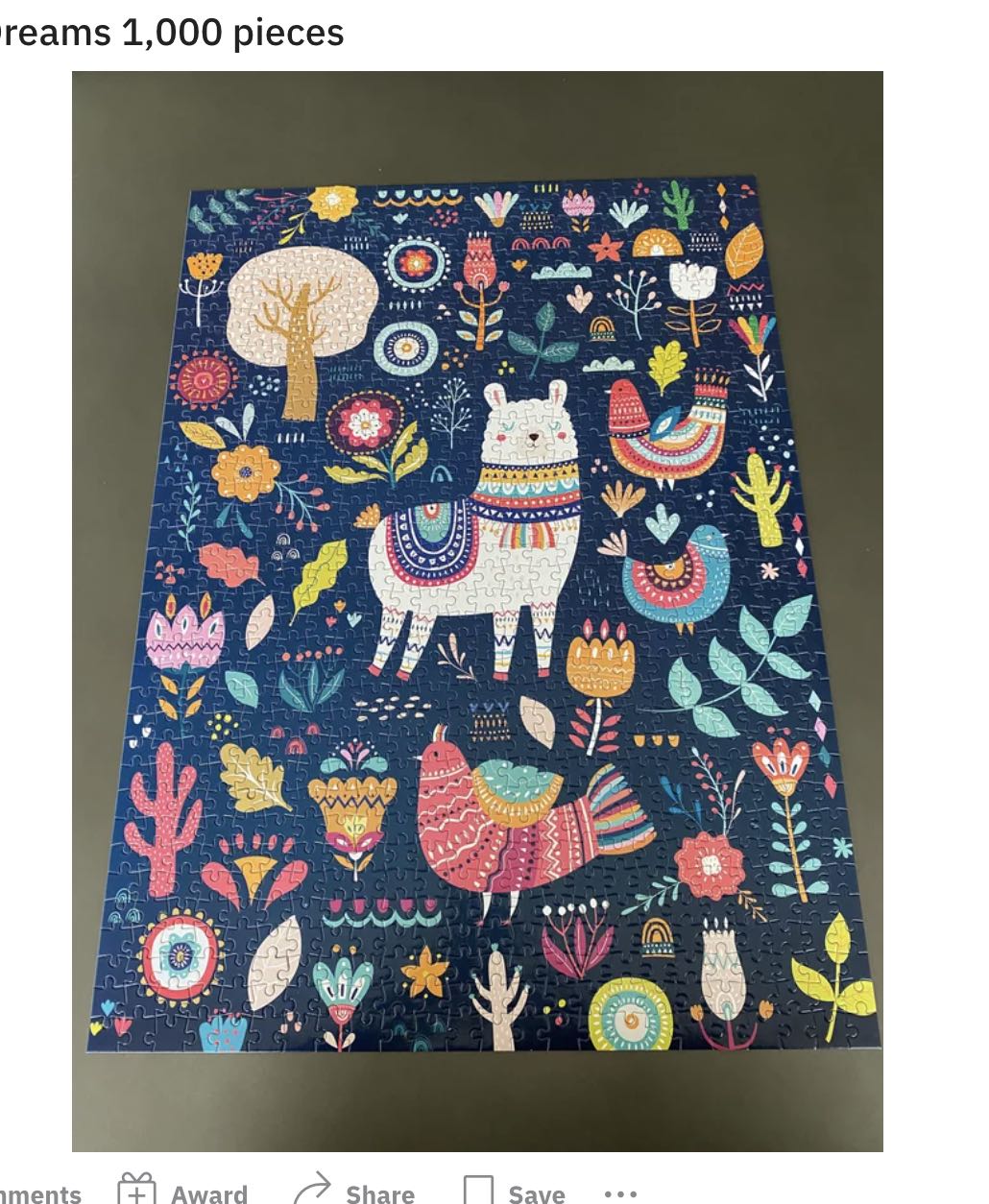 Llama Dreams - Havana Nights puzzle collectible [Barcode 191205439693] - Main Image 2