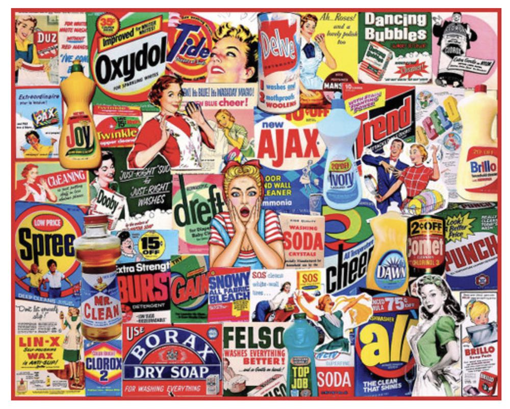 Soap Suds (2021) - White Mountain Puzzles puzzle collectible [Barcode 724819264834] - Main Image 2