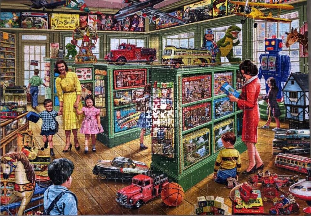 Vintage Toy Shop SOLD  - Corner Piece 🇬🇧 puzzle collectible [Barcode 5052089285743] - Main Image 3