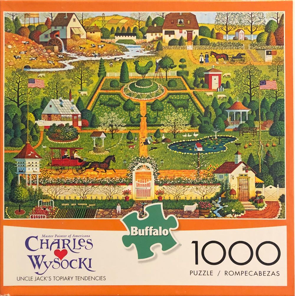 Uncle Jack’s Topiary Tendencies - Buffalo puzzle collectible [Barcode 079346114306] - Main Image 2