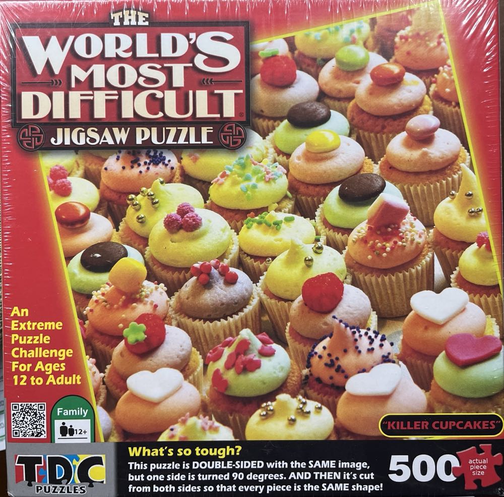 Killer Cupcakes - TDC Games puzzle collectible [Barcode 018886055281] - Main Image 2