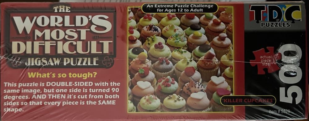 Killer Cupcakes - TDC Games puzzle collectible [Barcode 018886055281] - Main Image 4