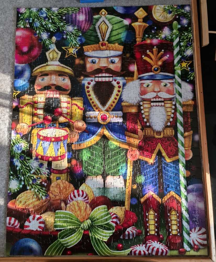 The Three Nutcrackers - Vermont Christmas Company puzzle collectible [Barcode 819273021922] - Main Image 3