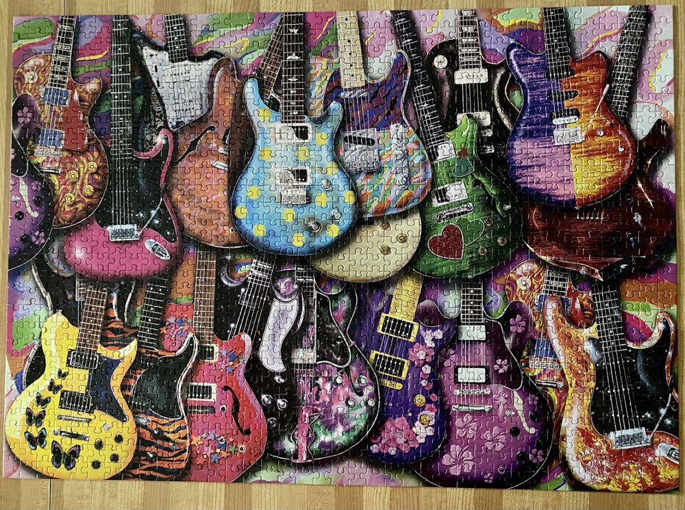 Six String Fling - TDC Puzzles puzzle collectible [Barcode 018886076125] - Main Image 2