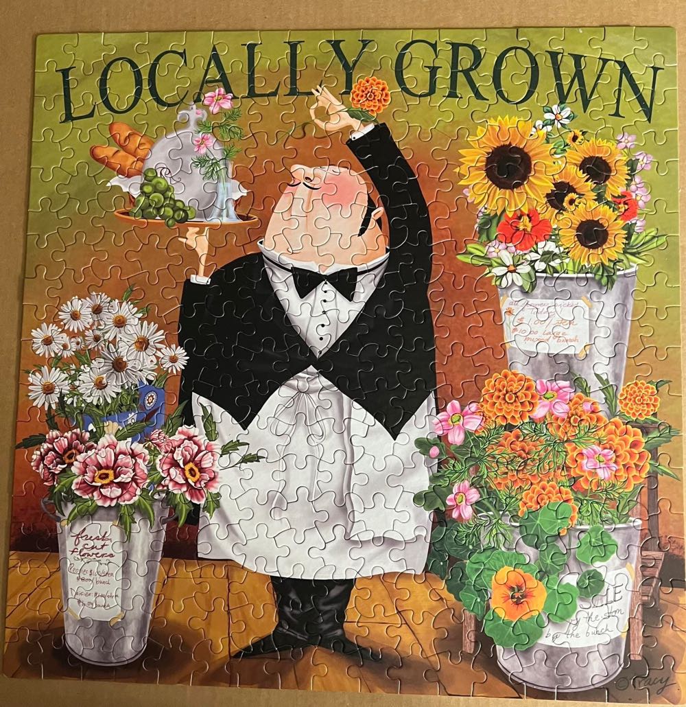 Bon Appetite - Locally Grown - Ceaco puzzle collectible [Barcode 021081220866] - Main Image 3