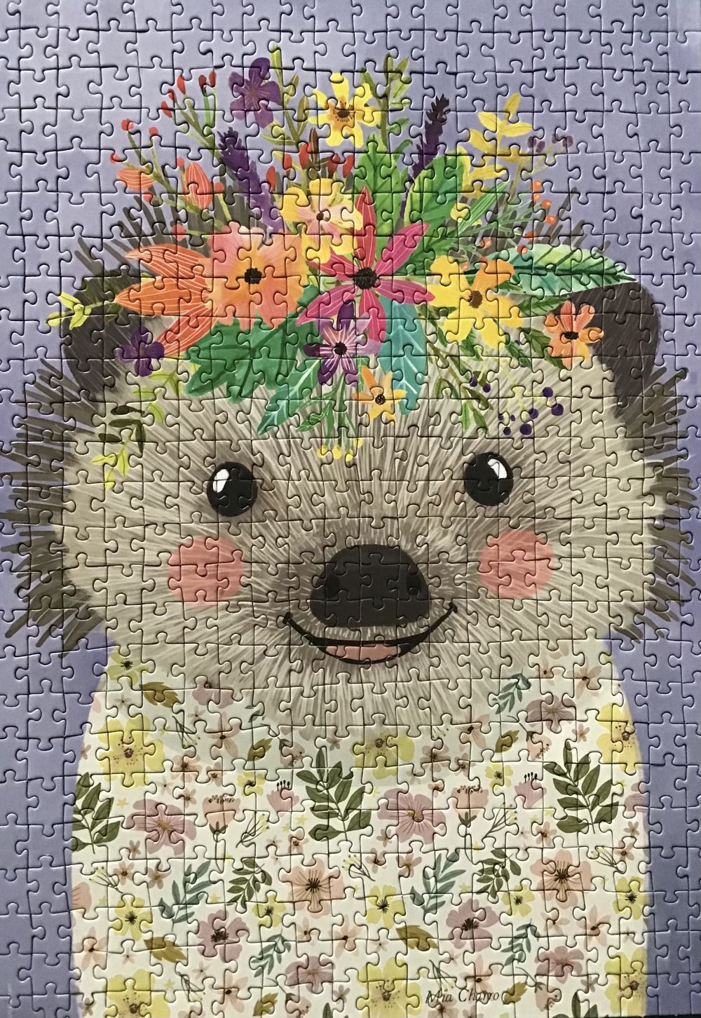 Funny Hedgehog - HEYE puzzle collectible [Barcode 4001689299521] - Main Image 2