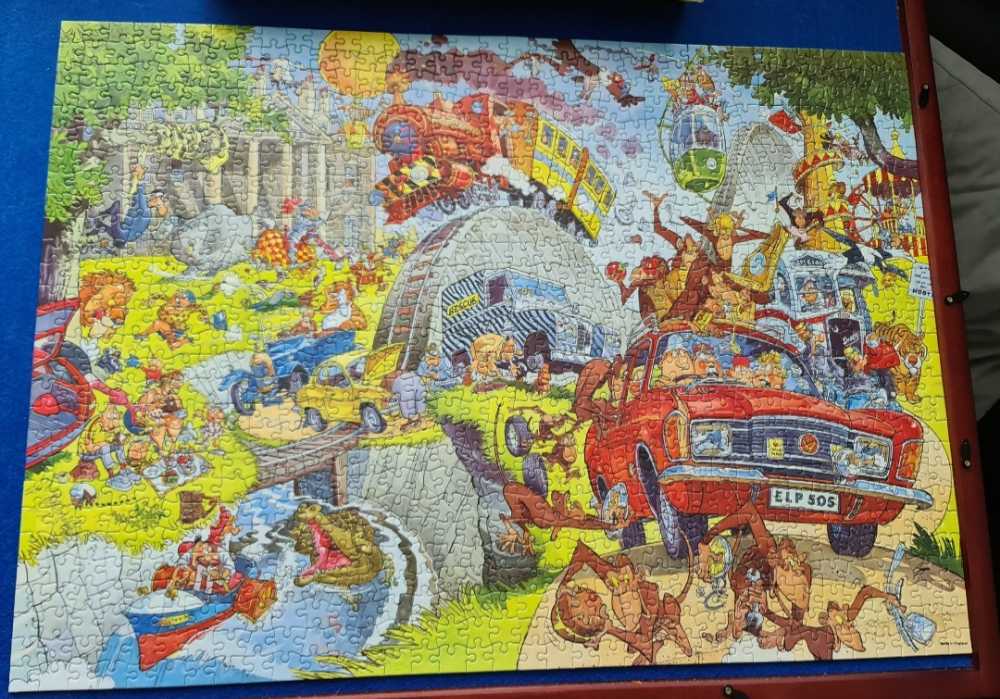 Eurographics Daytona Yellow Zeta Piece Puzzle