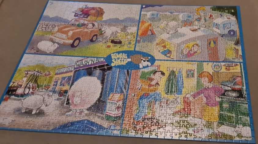 *Beware Sheep.😁 COMPLETED 08/01/2021 - Unbranded puzzle collectible - Main Image 2
