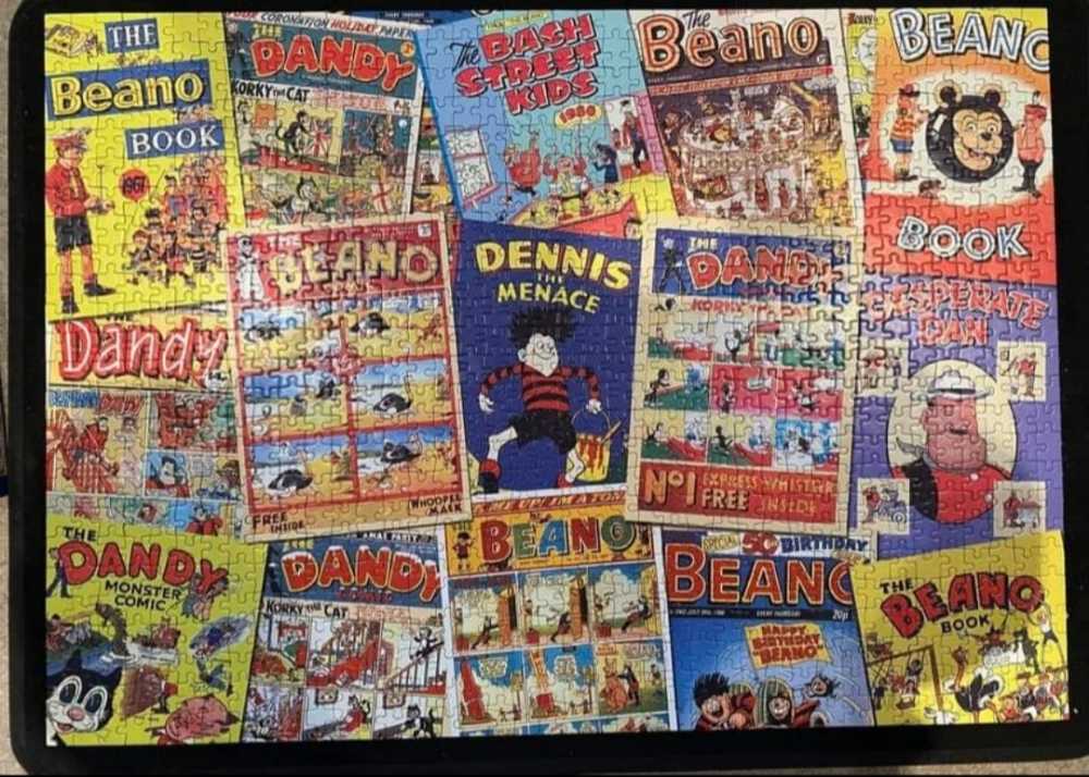 Dandy & Beano comic Annuals - Gibsons puzzle collectible - Main Image 2
