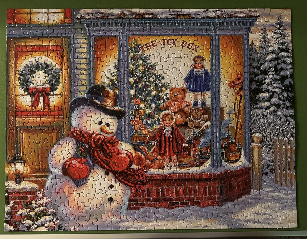 Frosty’s Toy Box*^ - Springbok puzzle collectible [Barcode 091683014835] - Main Image 3