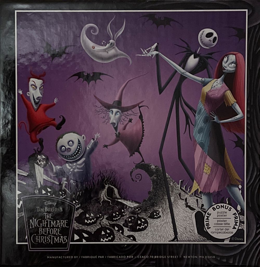 Nightmare Before Christmas - Ceaco puzzle collectible [Barcode 021081222860] - Main Image 2