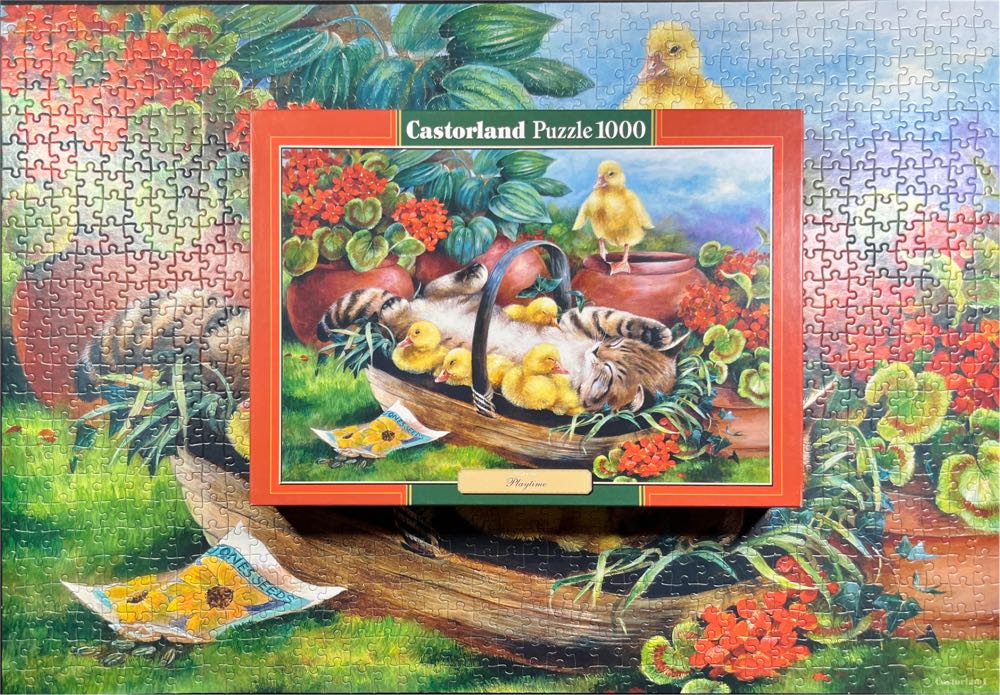 Playtime 🟦 - Castorland puzzle collectible [Barcode 5904438102877] - Main Image 4