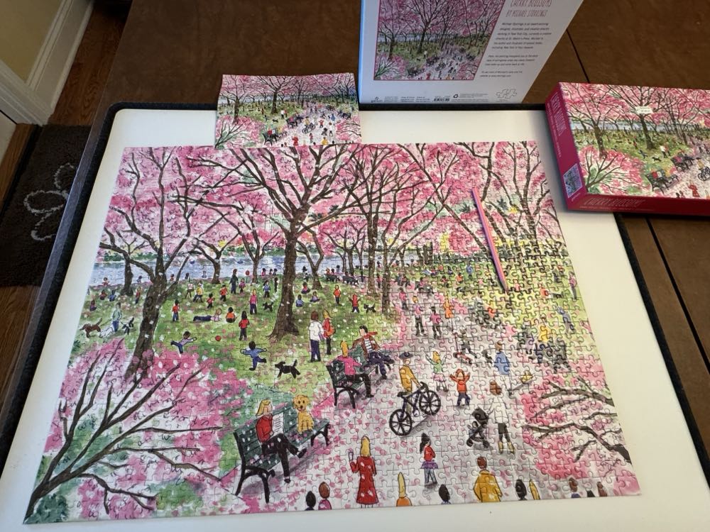 Cherry Blossoms - Galison puzzle collectible [Barcode 9780735367524] - Main Image 2