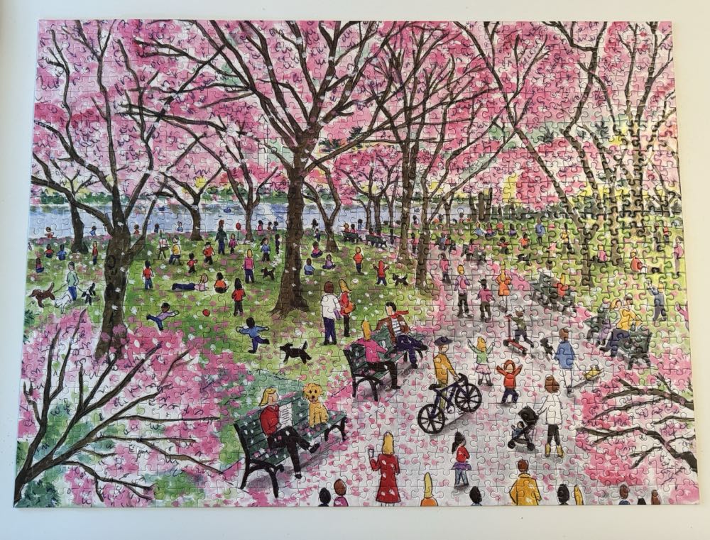 Cherry Blossoms - Galison puzzle collectible [Barcode 9780735367524] - Main Image 3