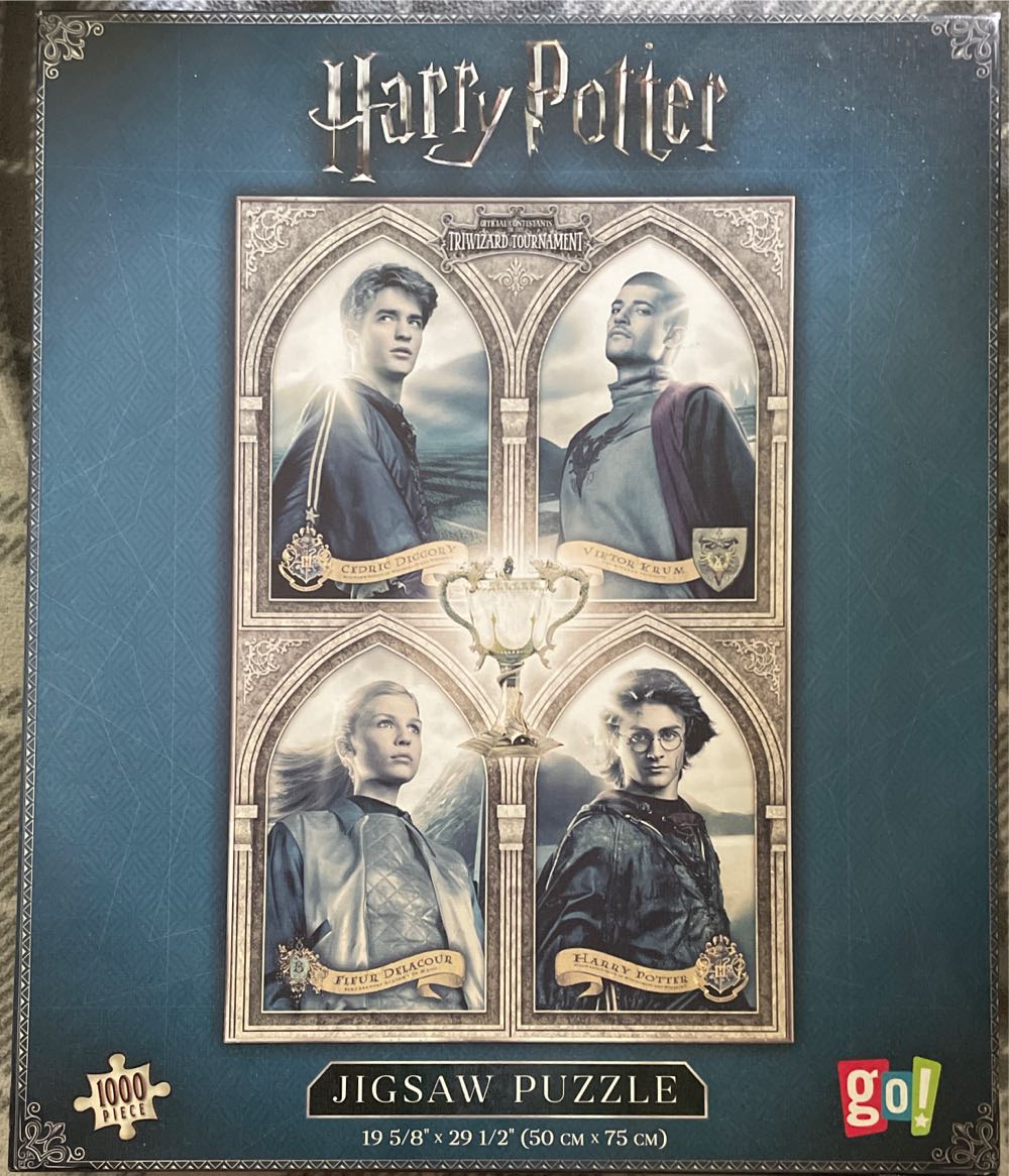 Harry Potter Goblet Of Fire Triwizard Piece New Sealed - Go! Games puzzle collectible [Barcode 9781620218365] - Main Image 2
