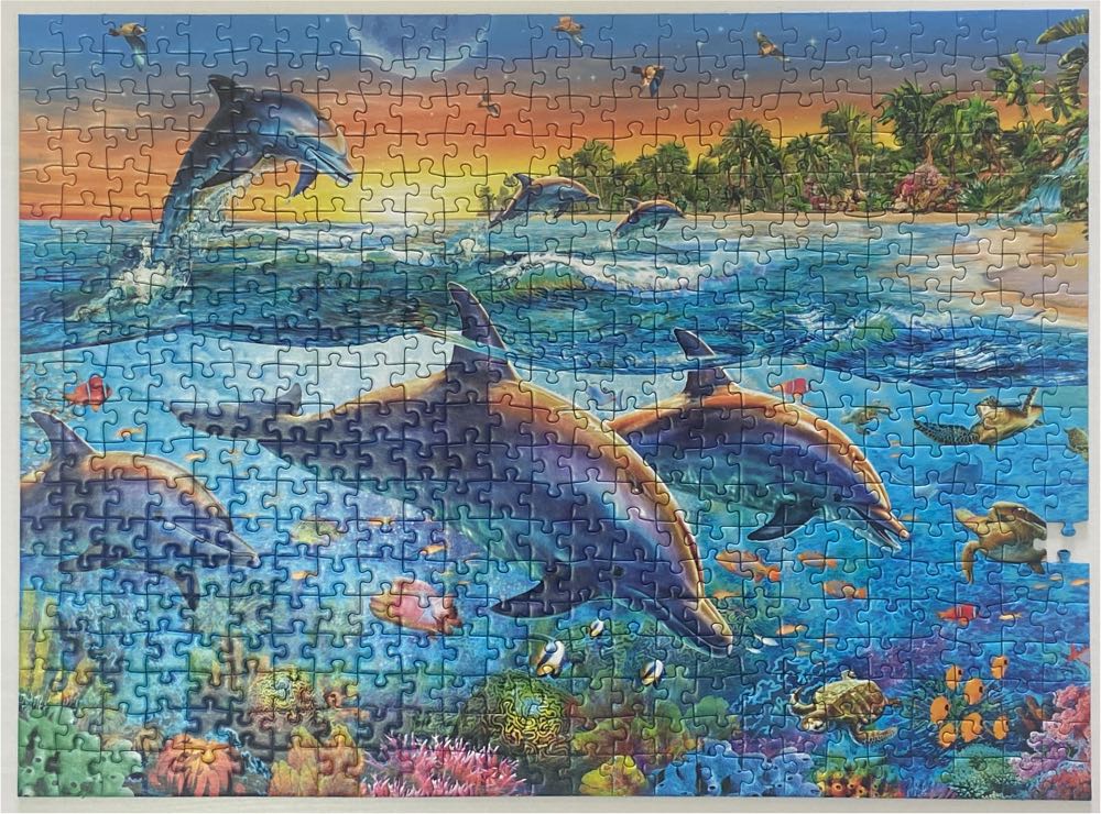Dolphin Cove - Ravensburger puzzle collectible [Barcode 4005556142101] - Main Image 4
