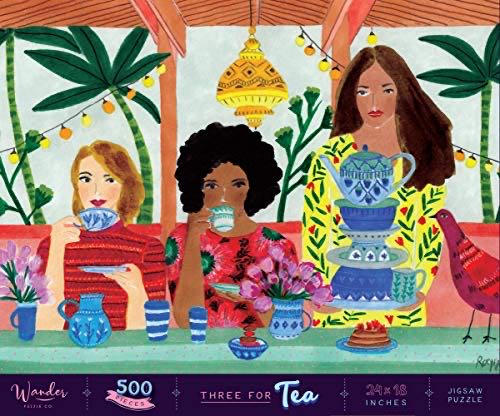 Three For Tea - Wander puzzles puzzle collectible [Barcode 857081006502] - Main Image 1