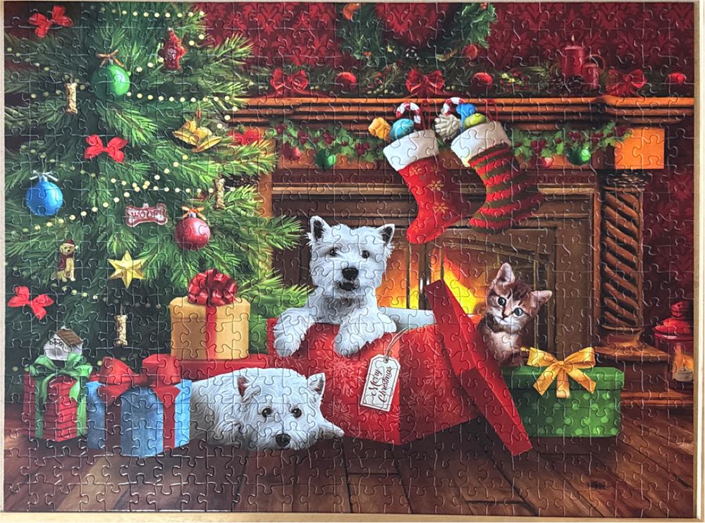 The Perfect Gift - SunsOut puzzle collectible [Barcode 796780297104] - Main Image 2