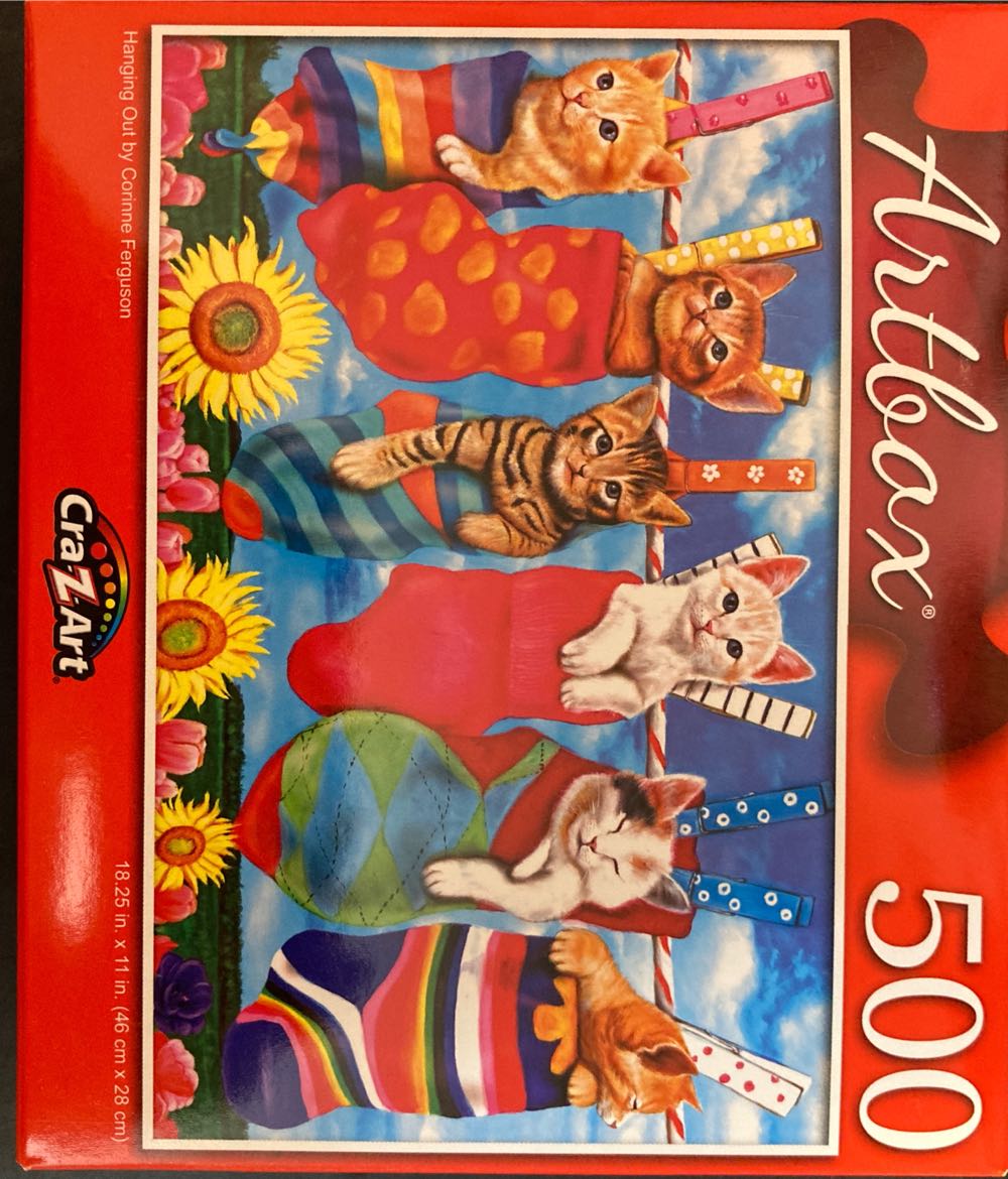Hanging Out** - Lafayette Puzzle Factory puzzle collectible [Barcode 4895145411622] - Main Image 2