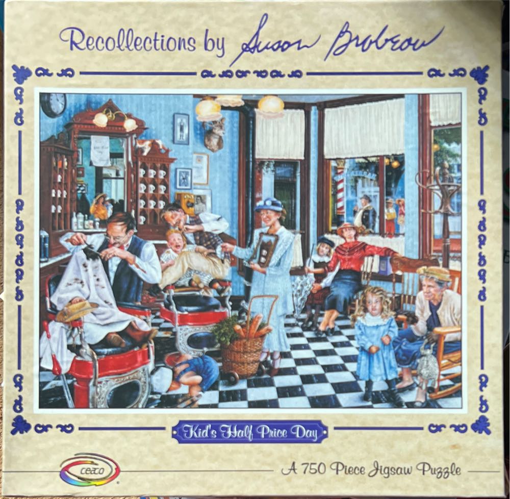 Kid’s Half Price Day - Ceaco 🇺🇸 puzzle collectible [Barcode 021081029254] - Main Image 2