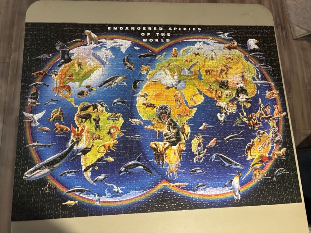 Endangered Species - Ravensburger puzzle collectible [Barcode 4005556162154] - Main Image 2