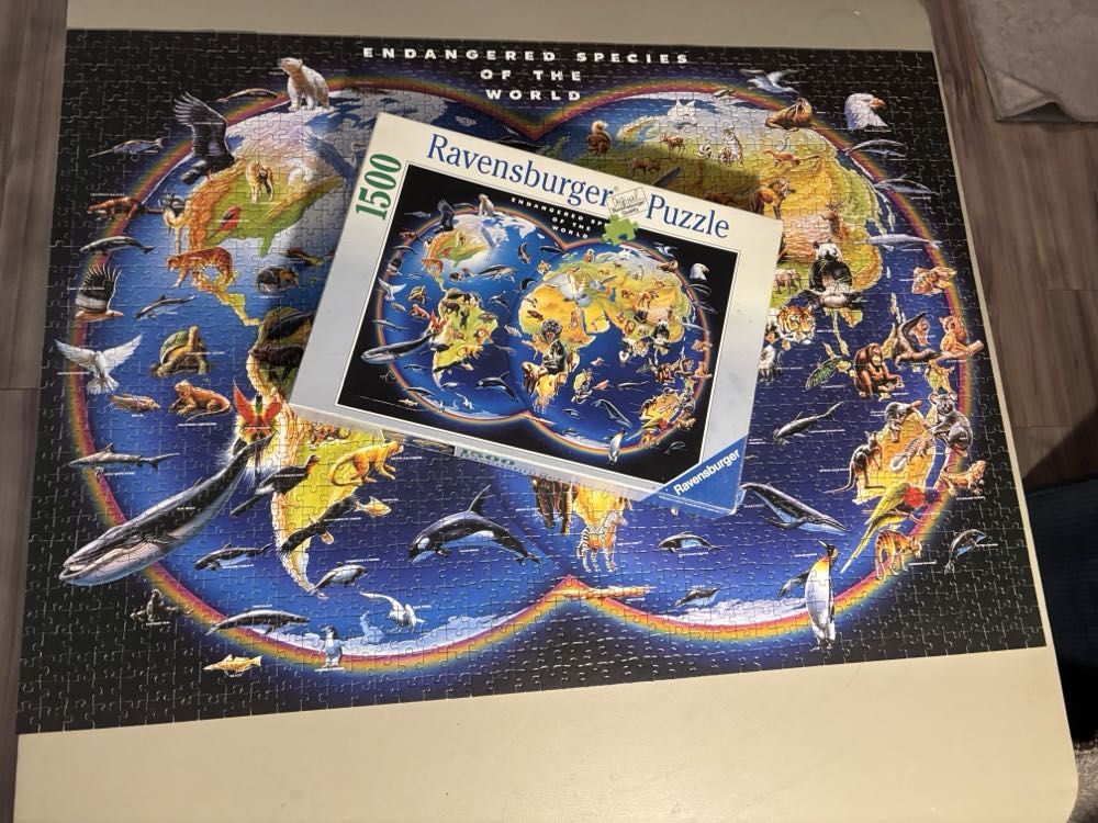 Endangered Species - Ravensburger puzzle collectible [Barcode 4005556162154] - Main Image 3