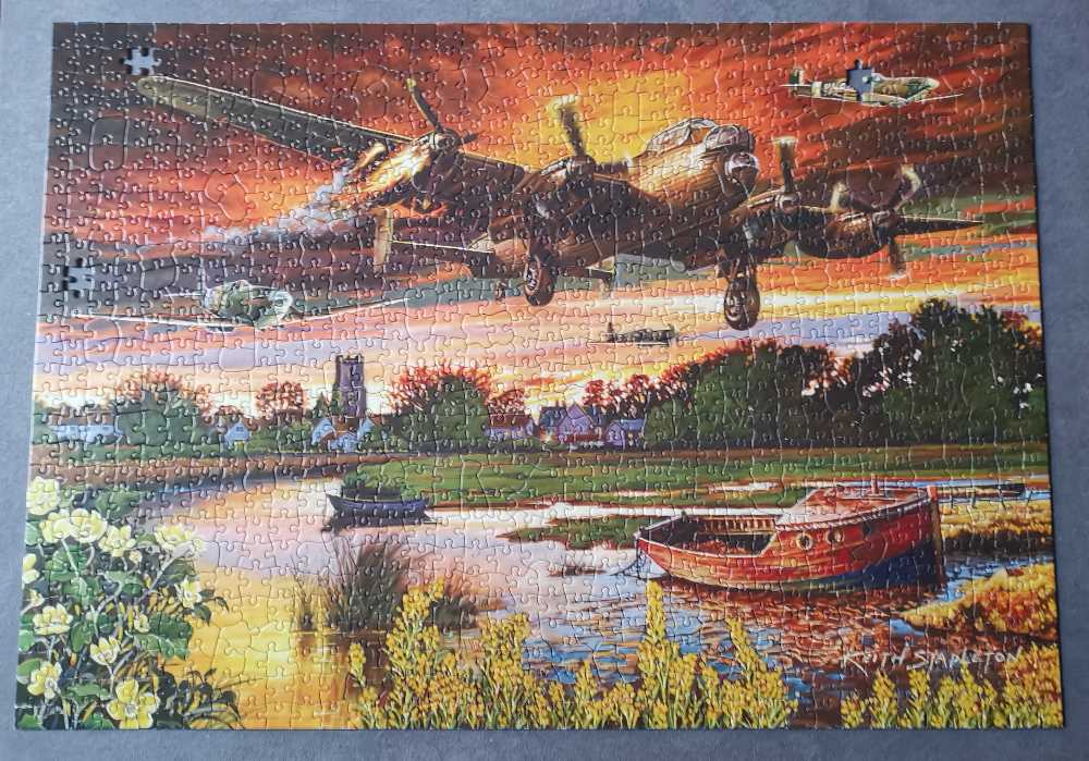 On A as Wing And A Prayer - HOP 🇬🇧 puzzle collectible [Barcode 5060002004241] - Main Image 2