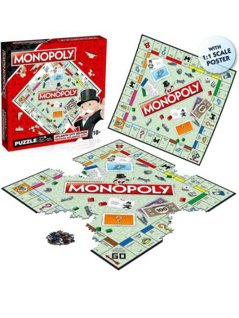 Monopoly Atlantic City   puzzle collectible - Main Image 2