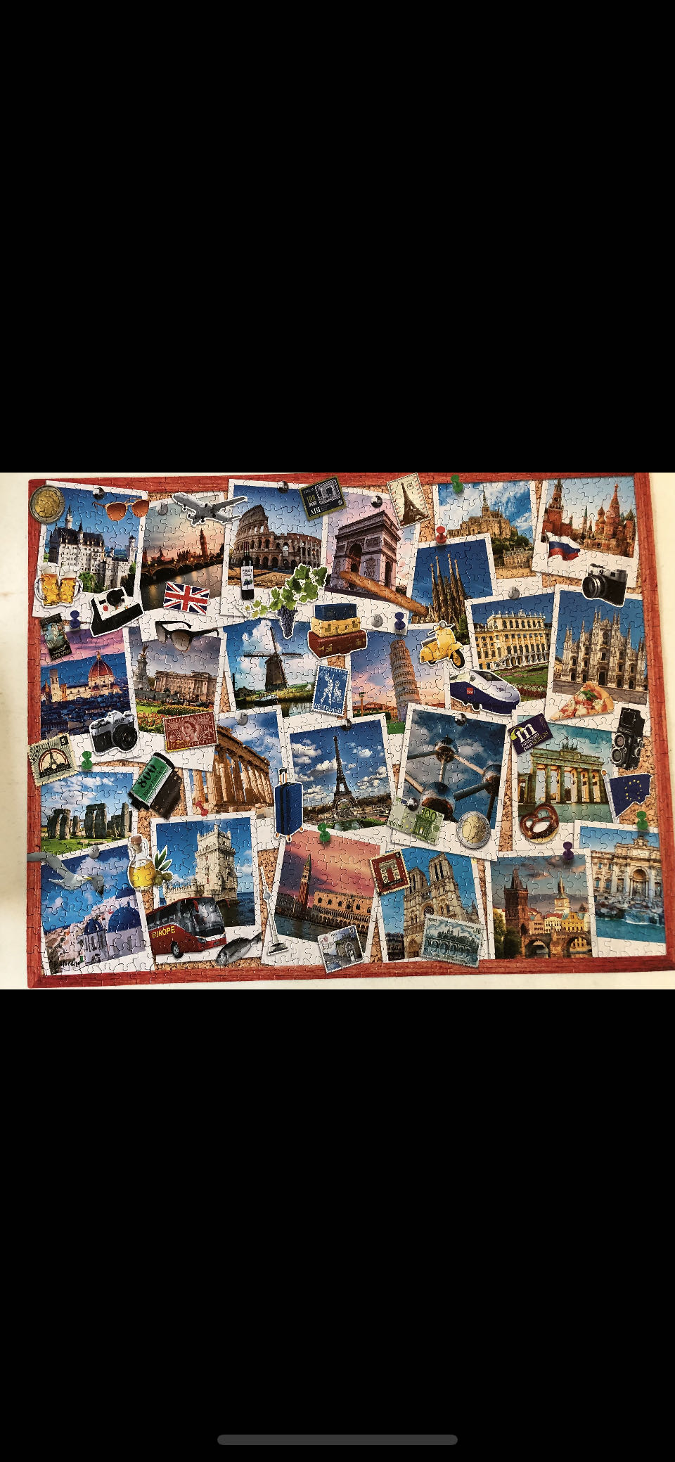 Snapshots of Europe - White Mountain Puzzles puzzle collectible [Barcode 724819263981] - Main Image 3