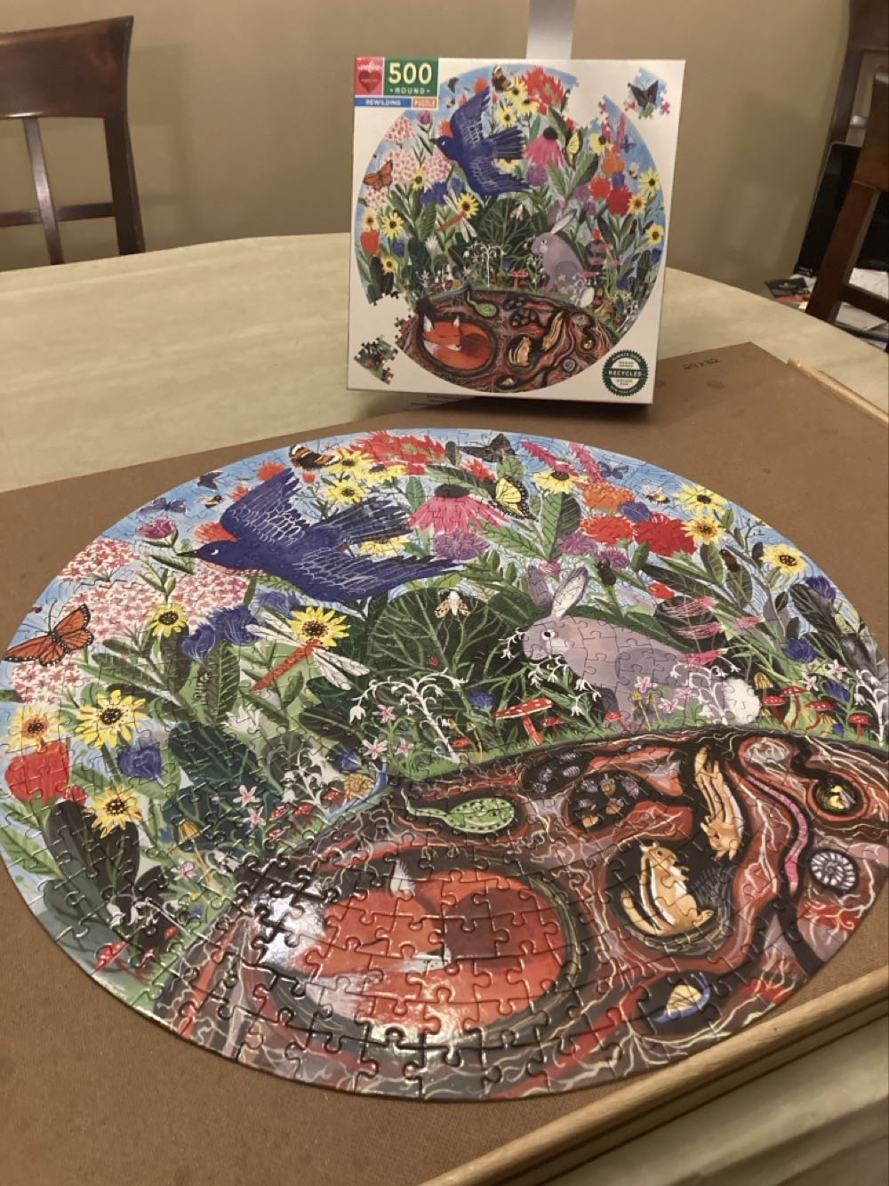 Rewilding - Eeboo puzzle collectible [Barcode 689196511714] - Main Image 2