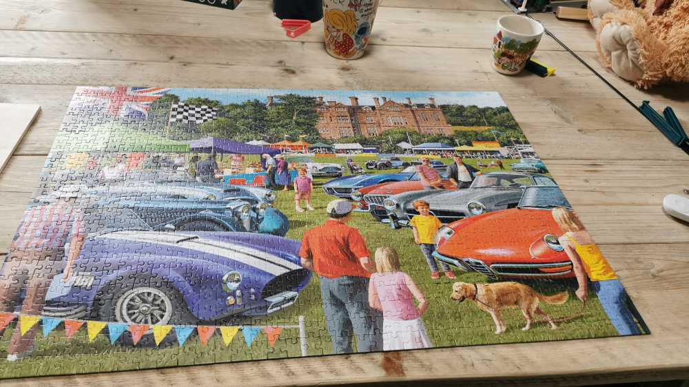 The Car Show - Falcon de luxe puzzle collectible [Barcode 8710126112984] - Main Image 2