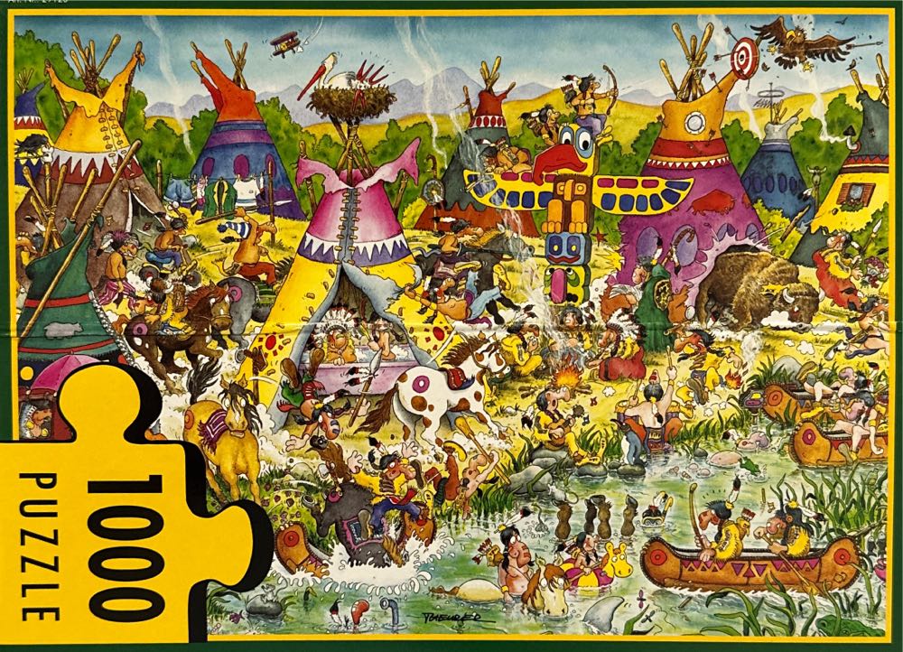 Indian Summer - Heye Puzzle puzzle collectible [Barcode 4001689291235] - Main Image 2