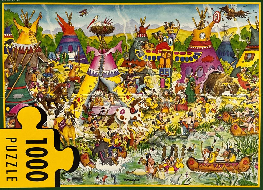 Indian Summer - HEYE puzzle collectible [Barcode 4001689291235] - Main Image 2