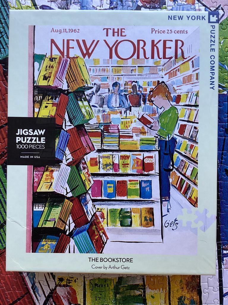 The Bookstore - New York Puzzle Company puzzle collectible [Barcode 819844014308] - Main Image 4