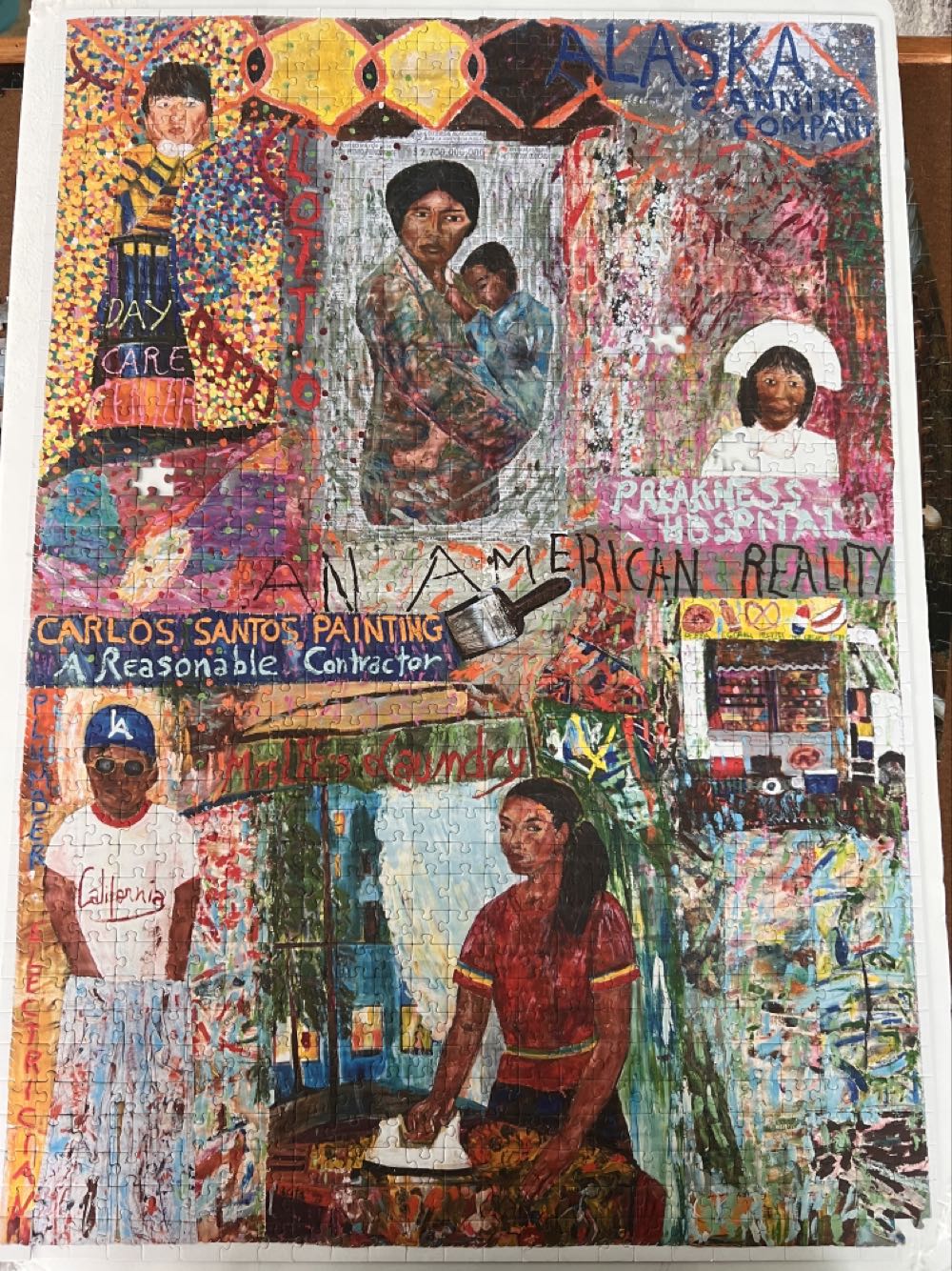 I Thought The Streets Were Paved With Gold - Art & Fable puzzle collectible [Barcode 850006234264] - Main Image 3