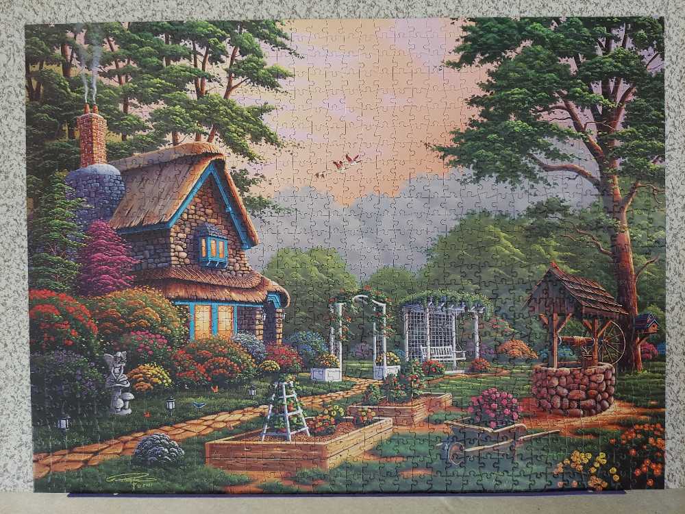 Backyard Garden - Buffalo puzzle collectible [Barcode 079346123179] - Main Image 2