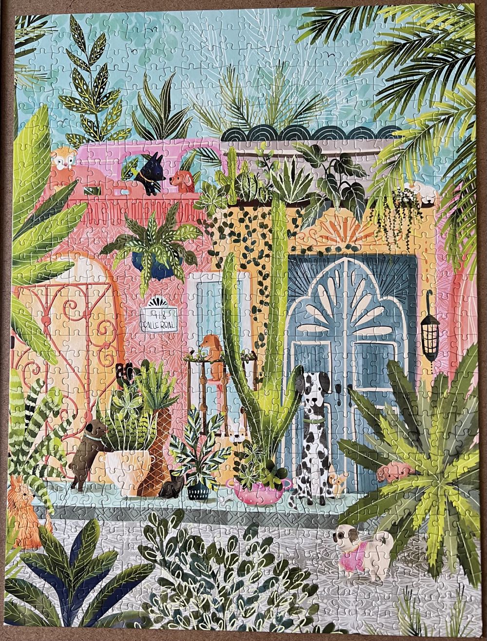 Dog Garden  - Buffalo puzzle collectible [Barcode 079346173570] - Main Image 2