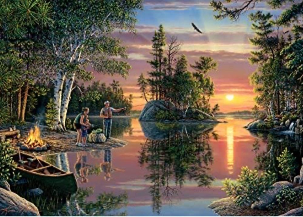 Catching Memories - Buffalo puzzle collectible [Barcode 079346037872] - Main Image 2