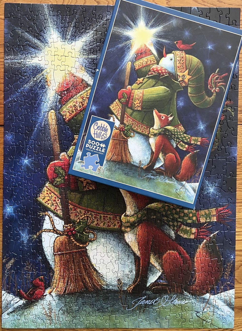 Reach For a Star - Cobble Hill puzzle collectible [Barcode 625012850049] - Main Image 3