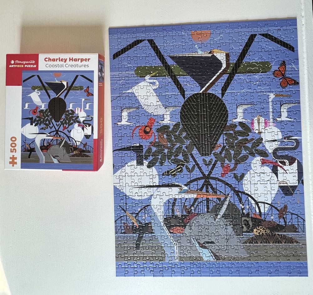 Coastal Creatures✅ - Pomegranate puzzle collectible [Barcode 9780764999444] - Main Image 3