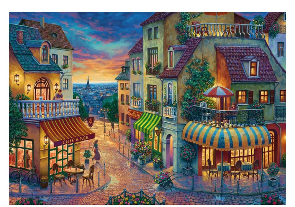 An Evening in Paris - Ravensburger puzzle collectible [Barcode 4005556806553] - Main Image 2