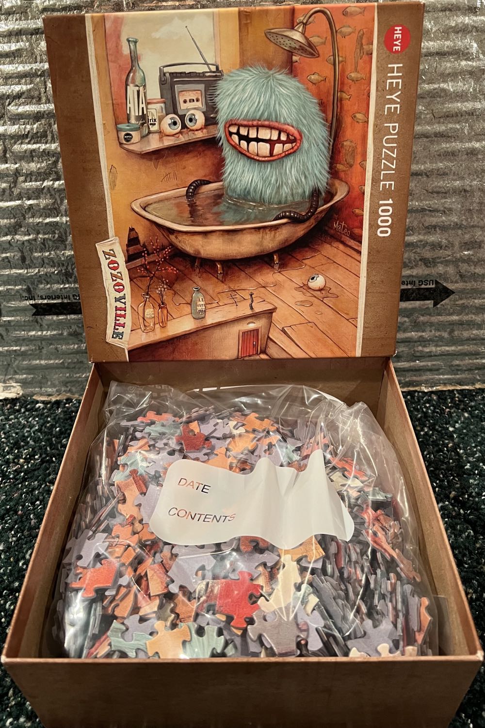 Zozoville: Bathtub - HEYE puzzle collectible [Barcode 4001689000394] - Main Image 4